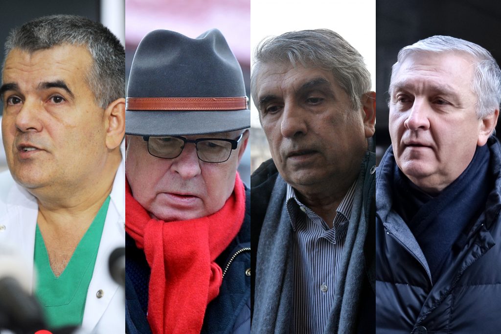 Şerban Brădişteanu, Mircea Beuran, Mihai Lucan, Gheorghe Burnei