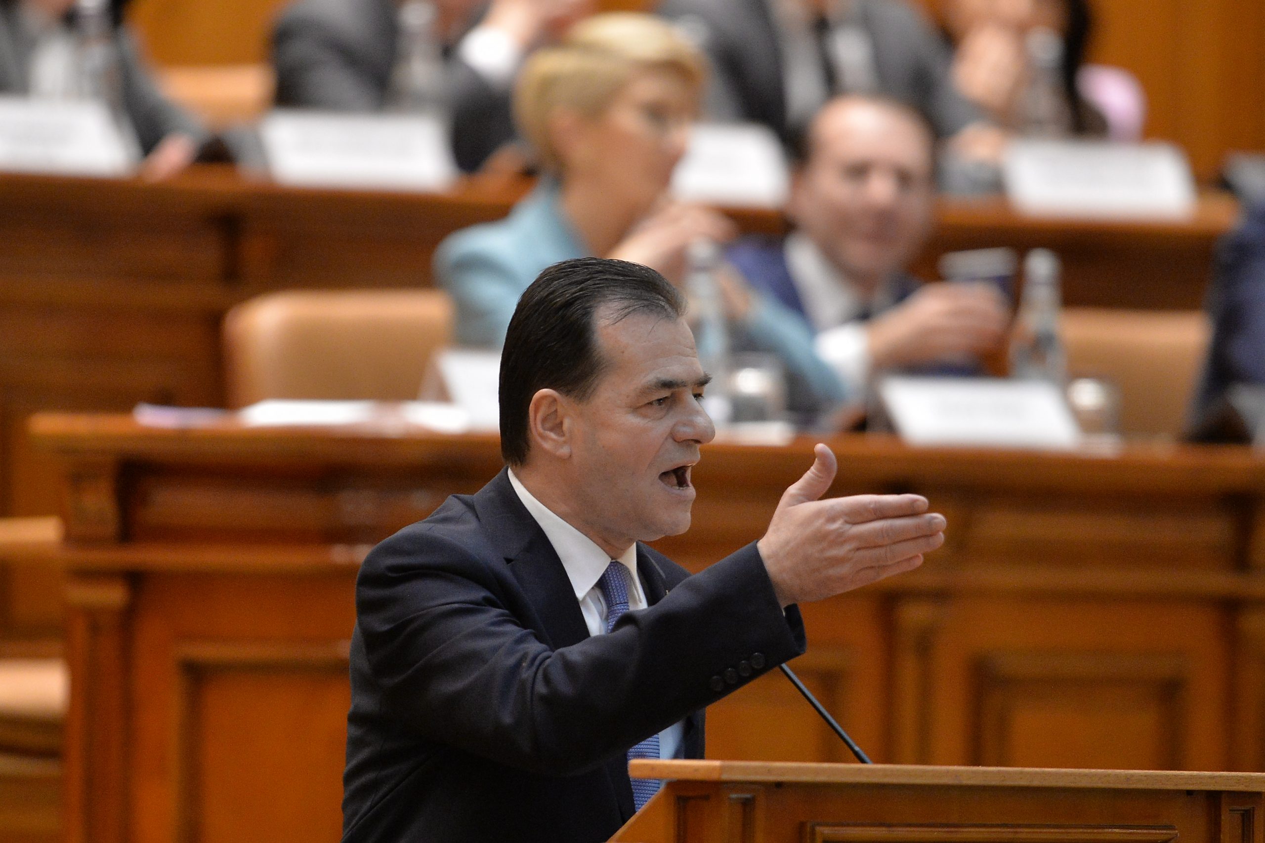 Ludovic Orban s-a dezlănțuit în Plenul Parlamentului: Sunteţi născuţi din pixul lui Dragnea. VIDEO