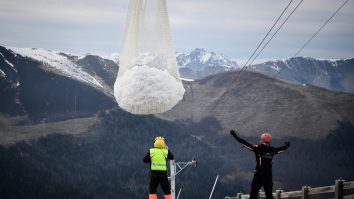 zapada elicopter pirinei