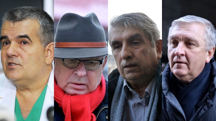 Şerban Brădişteanu, Mircea Beuran, Mihai Lucan, Gheorghe Burnei