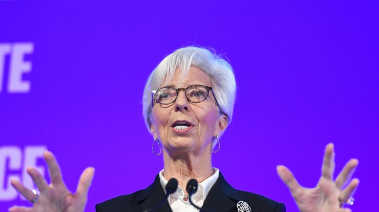 Preşedinta Băncii Centrale Europene: Creşterea dobânzilor nu va schimba preţurile energiei