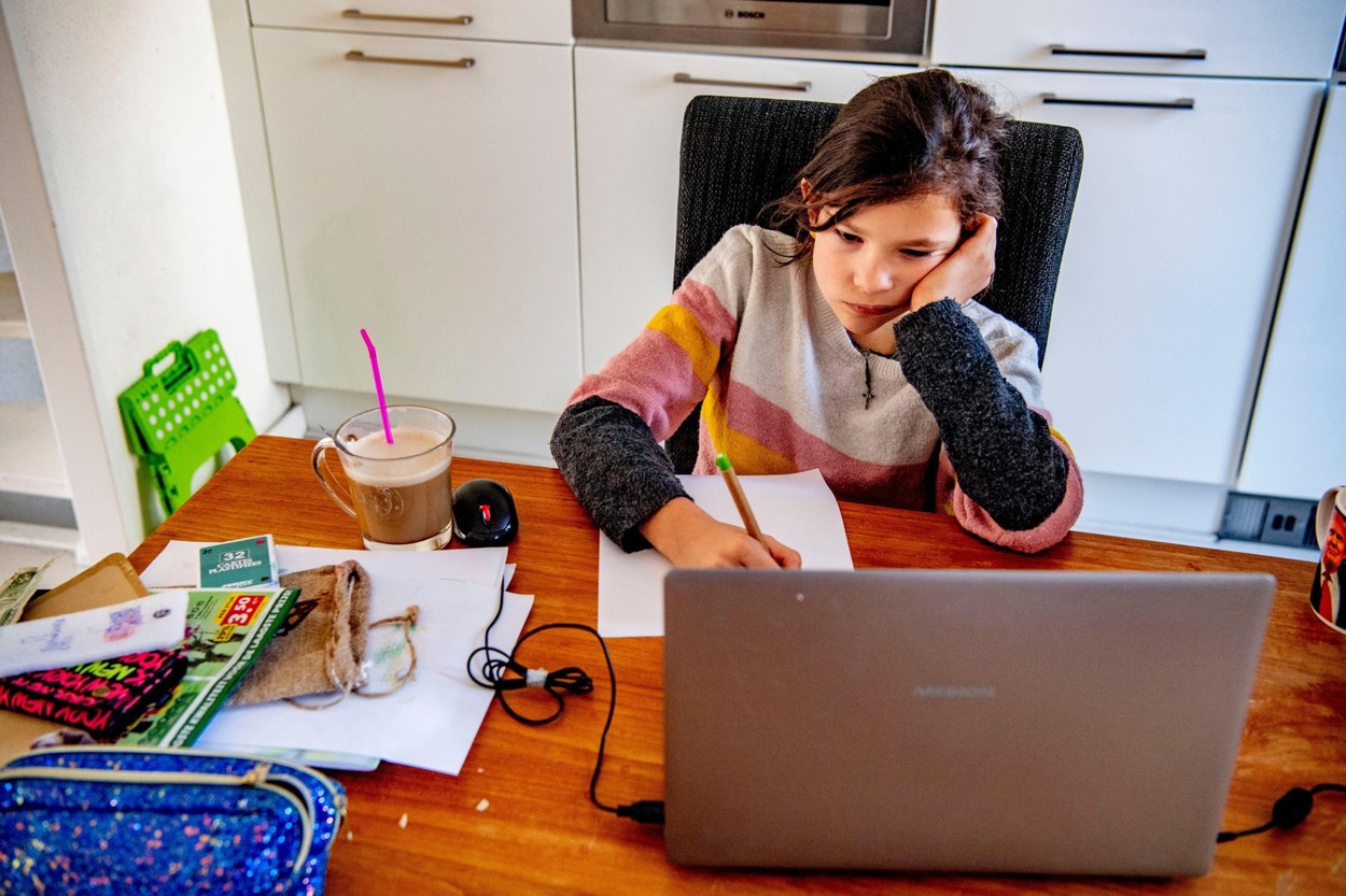 Şcoala online între provocări și schimbări. Copiii se plictisesc și nu mai au răbdare