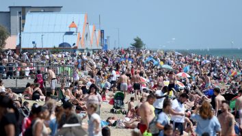 Americanilor nu le pasă de Coronavirus și iau cu asalt plajele și piscinele. Uite cum s-au distrat weekendul trecut