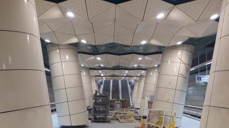 Imagini de la noile stații de metrou Academia Militară și Eroilor 2. Când vei putea circula pe noua magistrală