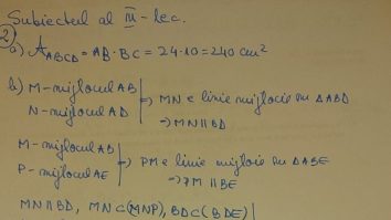 Evaluarea Națională 2020. Cum trebuiau rezolvate subiectele la Matematică