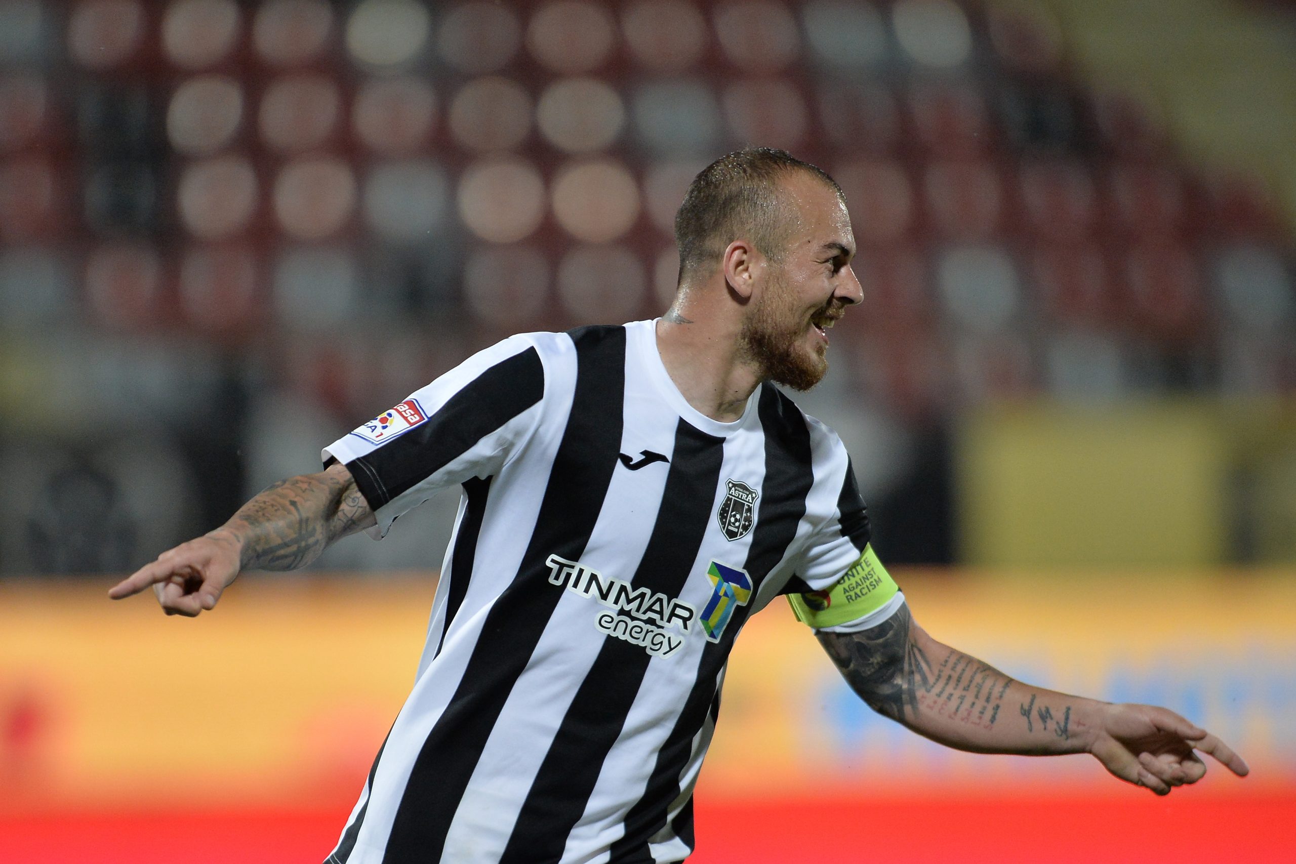 Denis Alibec o scoate pe FCSB din lupta pentru titlu! Astra îi învinge pe roș-albastri cu 3-2