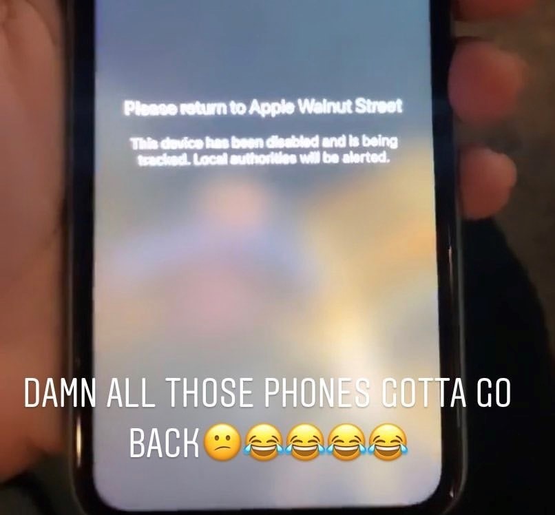Apple, mesaj pentru hoţii din SUA, direct pe telefonul furat: „Ești urmărit!“