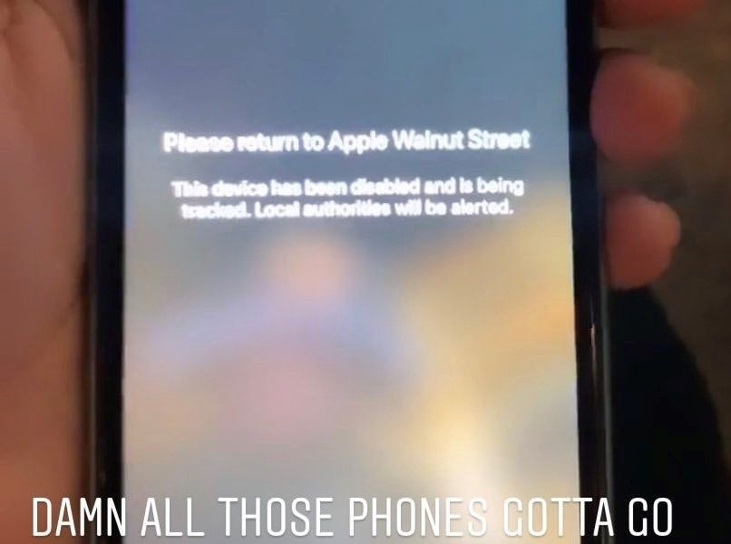 Apple, mesaj pentru hoţii din SUA, direct pe telefonul furat: „Ești urmărit!“