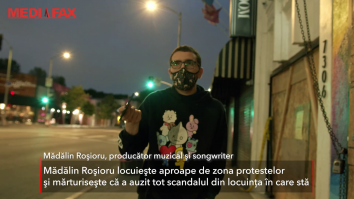 Casa unui român stabilit în SUA se află aproape de zona protestelor. „Se auzeau împușcături, ceva incredibil!”