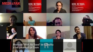 Regizorul Bobi Pricop a adaptat piesa de teatru „Work. No Travel” pentru mediul virtual. Cum s-au acomodat actorii
