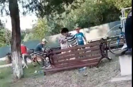 În loc de pedeapsă, discuție la o pizza. Un primar va vorbi cu copiii care au dărâmat bănci într-un parc