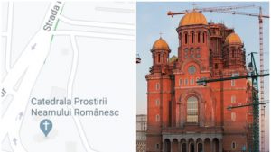 Amenda primită de Google de la România din cauza denumirii „Catedrala Prostirii Neamului“ din Google Maps