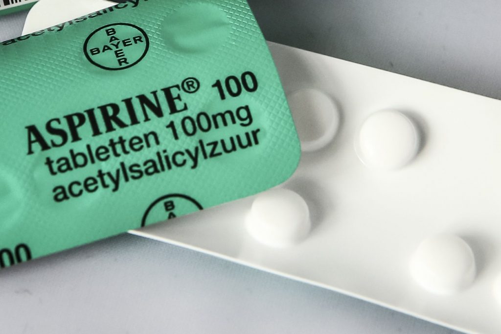 tableta de aspirina