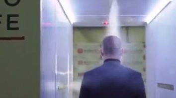 VIDEO. Vizitatorii lui Putin, dezinfectați din cap până în picioare. Președintele rus și-a instalat un tunel