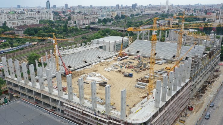 Noi imagini cu stadioanele Ghencea, Giuleşti şi Arcul de Triumf