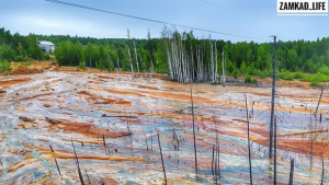 O mină de cupru din Ural, inundată. Acidul s-a revărsat în râurile din apropiere VIDEO