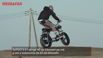 Bicicleta electrică, utilă în traficul aglomerat din București. Uite un model cu autonomie de 65 de kilometri