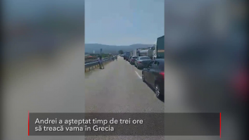 Coadă de 6 kilometri la singurul punct de frontieră rutier dintre Bulgaria și Grecia. Cât trebuie să aștepți pentru o vacanță