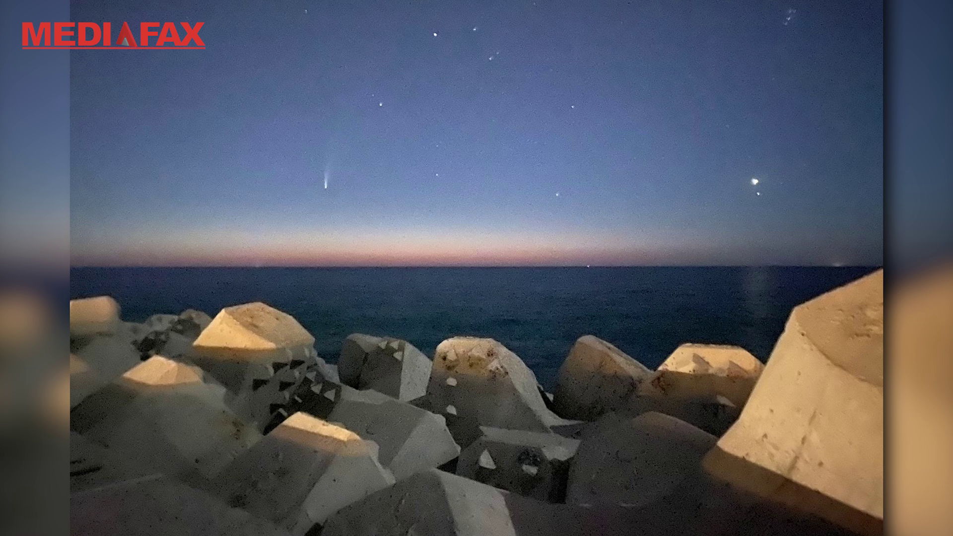 VIDEO Cea mai nouă cometă descoperită de NASA, NeoWise, poate fi văzută pe cer cu ochiul liber