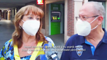 85% dintre spanioli poartă mască de protecție și se salută cu cotul