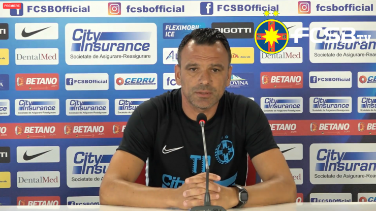 Noul antrenor FCSB a vorbit despre meciul cu CFR Cluj. Cine este și ce crede despre adversar