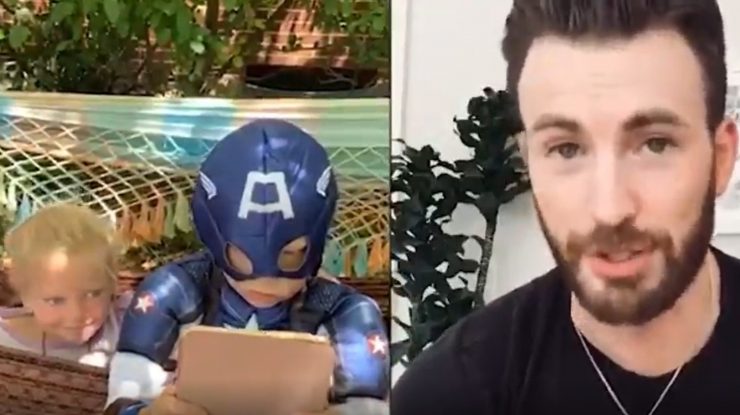 Gest impresionant al unui copil care și-a salvat sora de atacul violent al unui câine. Reacția lui Captain America