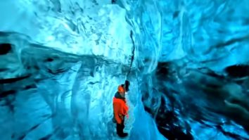 Cum să scapi de caniculă? Fugi la peștera de gheață, unde temperaturile sunt sub 0°C