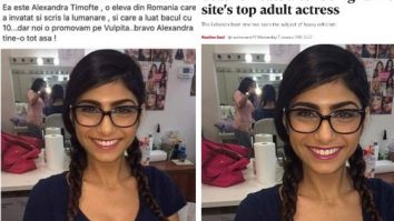 Un membru PSD a distribuit o poză cu o actriță porno despre care se zice că e „o elevă de 10 la BAC”