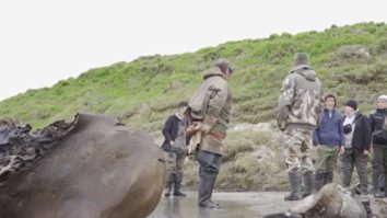 Ce a descoperit un pescar rus într-un lac din peninsula Yamal. Paleontologii extrag oasele