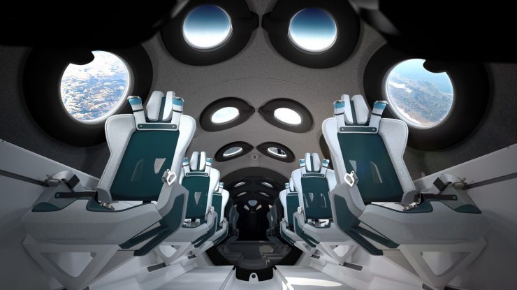 Tu cât ești dispus să plătești pentru un zbor pe orbită? Virgin Galactic îți arată cabina de lux a unei navete spațiale VIDEO