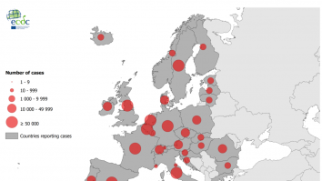 România are cea mai abruptă creștere a curbei de infectare cu Covid-19 din Europa de Est