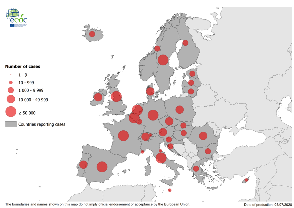 România are cea mai abruptă creștere a curbei de infectare cu Covid-19 din Europa de Est