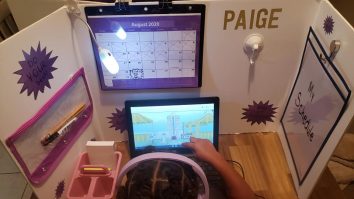 Inspirație pentru părinți. Uite cum a amenajat o mamă spațiul perfect pentru homeschooling