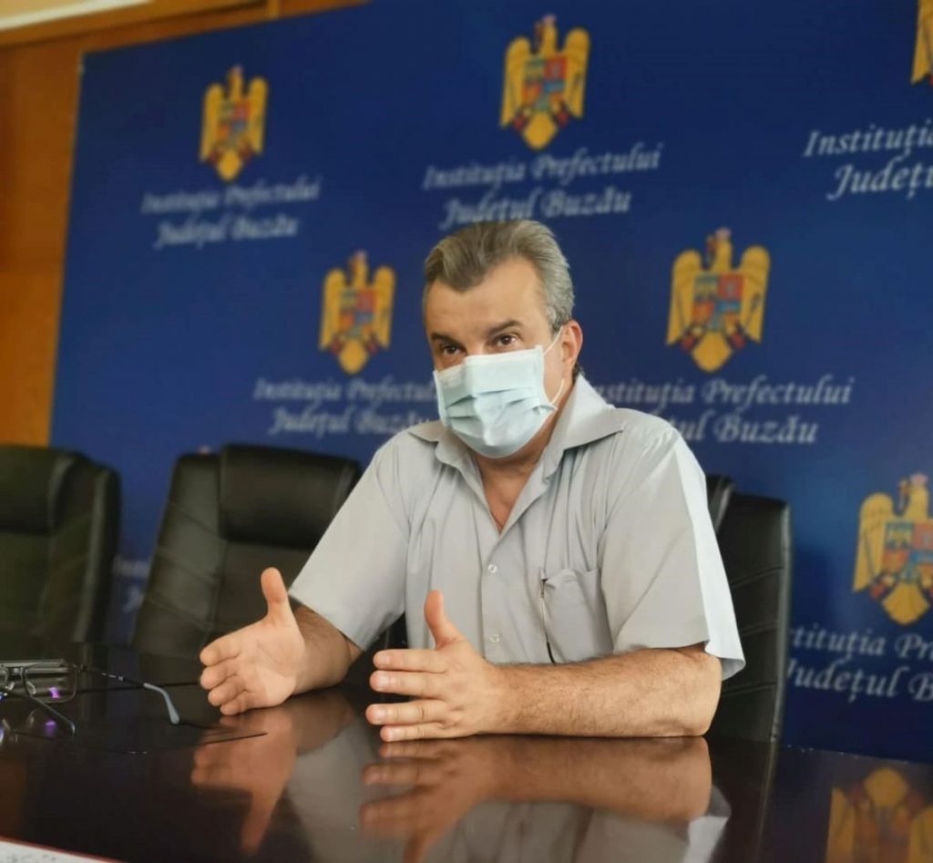 Prefectul județului Buzău, testat pozitiv pentru COVID-19. „Virusul nu iartă pe nimeni”