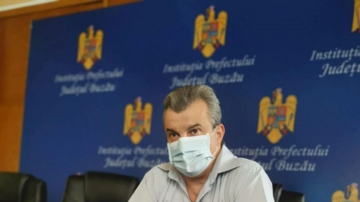 Prefectul județului Buzău, testat pozitiv pentru COVID-19. „Virusul nu iartă pe nimeni”