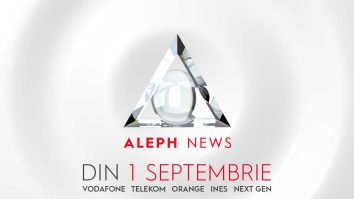 BREAKING NEWS. Vezi Aleph News pe cablu și mobil. Și te vezi!