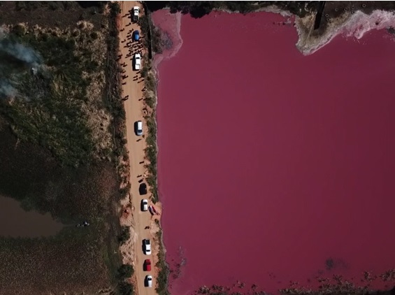 Cum arată laguna Cerro din Paraguay din cauza poluării. Cercetătorii au depistat prezența unui metal greu