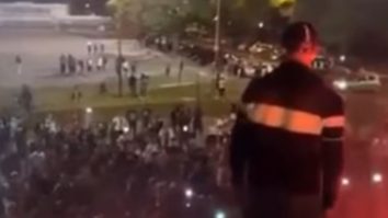 Sărbătoare cu torțe la Paris după ce PSG s-a calificat în semifinalele Champions League