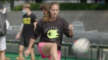 Halep are rivală la fotbal. Rusoaica Daria Kasatkina face senzație în social media