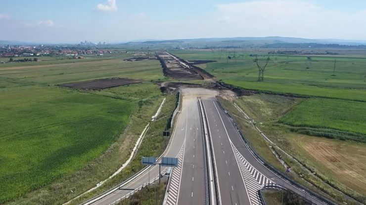 Vezi imagini cu stadiul lucrărilor de pe tronsonul Târgu Mureş – Ungheni, parte din A3