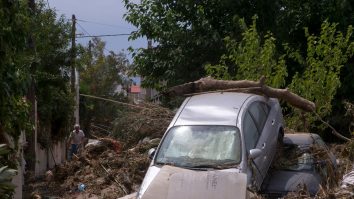 Dezastru fără precedent în Grecia. Potopul a ucis cel puțin 7 oameni, între care și un bebeluș