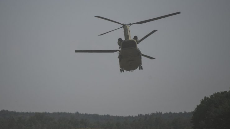 Elicopter militar, atacat în apropiere de Washington. FBI a deschis o anchetă