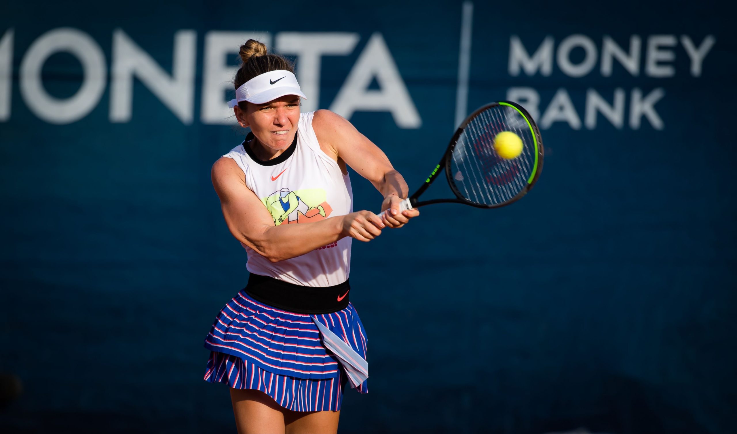 Simona Halep a învins-o pe Barbora Krejcikova în turul doi la Praga