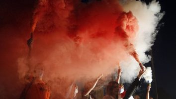 Stop cadru. Una dintre cele mai renumite fotografii de la protestele din Belarus