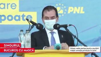 Orban, despre purtarea măștii: „Au un mare avantaj, ne permit să ne uităm în ochi”