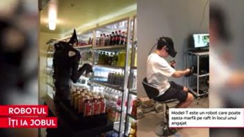 Robotul îți ia jobul. Un lanţ de magazine testează un Model-T pentru aranjarea mărfurilor pe rafturi