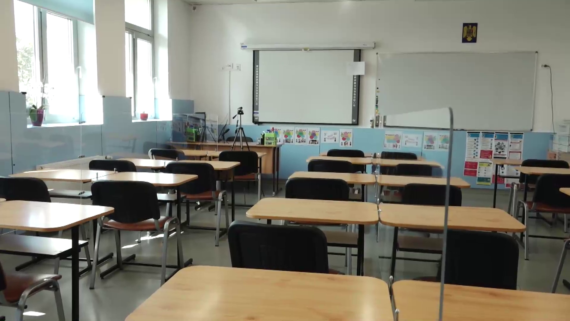 Cum încep cursurile la o școală din Cluj care se află în scenariul galben. Reguli noi pentru copii