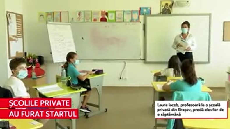 În timp ce statul stă pe gânduri, școlile private fură startul