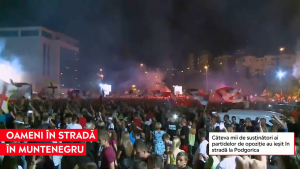 Mii de oameni în stradă, în Muntenegru: „Am experimentat libertatea după 32 de ani”