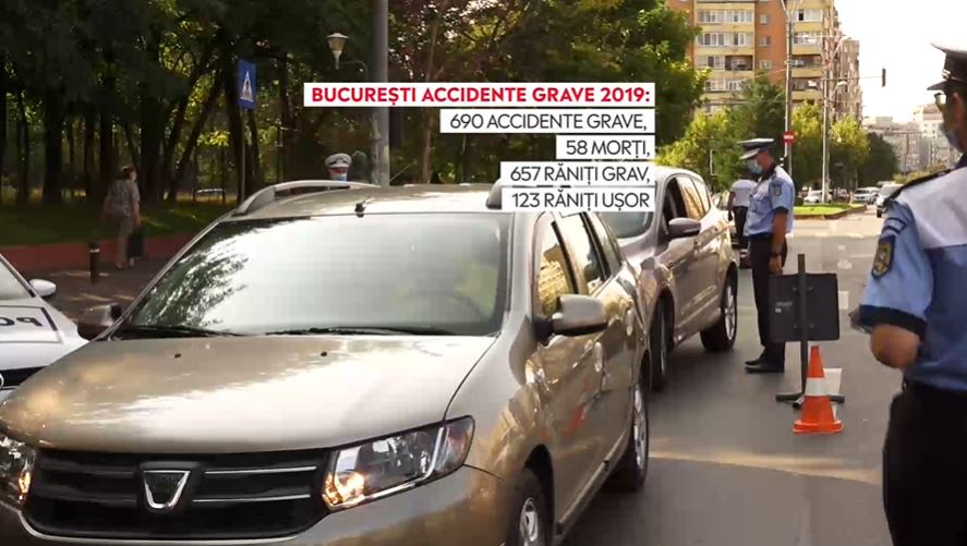 Numărul accidentelor rutiere a scăzut datorită izolării. Comparația pe ani în Capitală